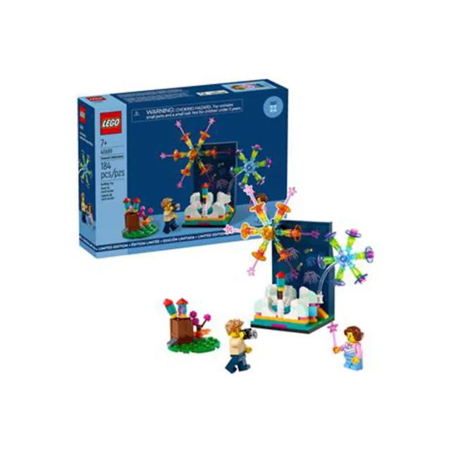 【LEGO 樂高】積木 煙火慶典 Firework Celebrations 40689(w)