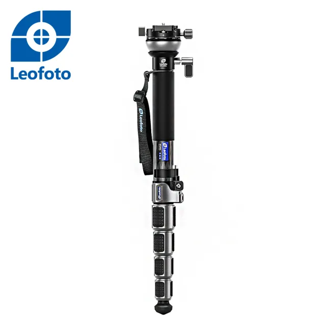 【Leofoto 徠圖】MPC-366CL快捷定位多功能加長獨腳架[含全景夾座](彩宣總代理)（其他規格）
