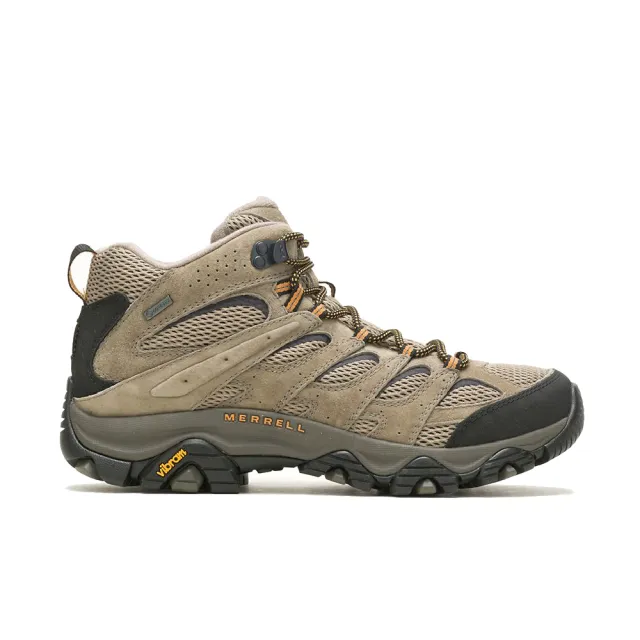 【MERRELL】男 MOAB 3 MID GORE-TEX中筒防水登山鞋《岩灰色》 ML035793/越野鞋(悠遊山水+)