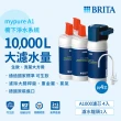 【德國BRITA官方】mypure A1 長效型櫥下濾水系統 +A1000濾芯*3(共4芯)