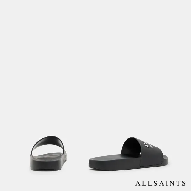 【ALLSAINTS】UNDERGROUND 橡膠LOGO拖鞋 W031FA(女款)