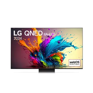 【LG 樂金】86型 QNED MiniLED 91系列 4K AI 語音物聯網智慧顯示器(86QNED91TTA)