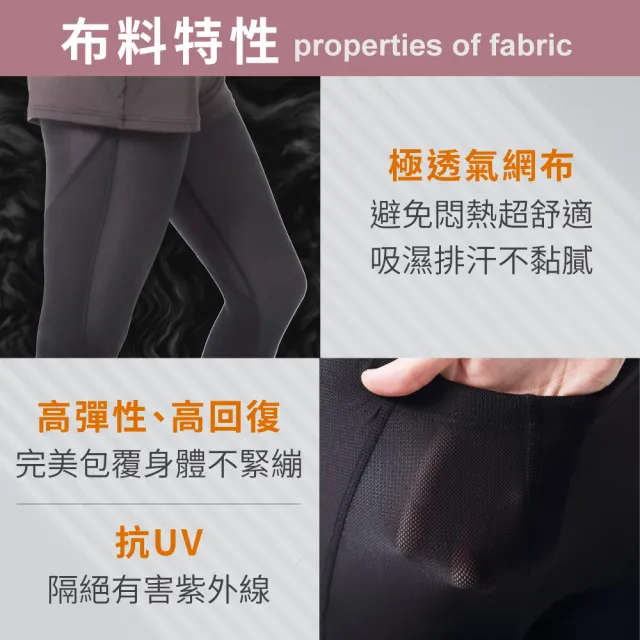 【FREEZONE】現貨 極透氣網布緊身壓力長褲 女款-C1型(機能基礎壓縮支撐/瑜珈/慢跑快走/健身運動)