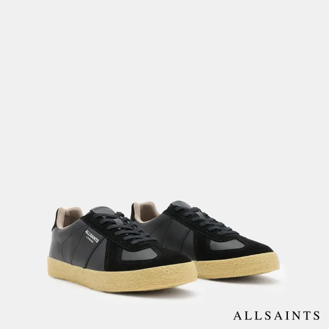 【ALLSAINTS】JAIMEE 牛皮底休閒鞋-黑 W069FB(女款)