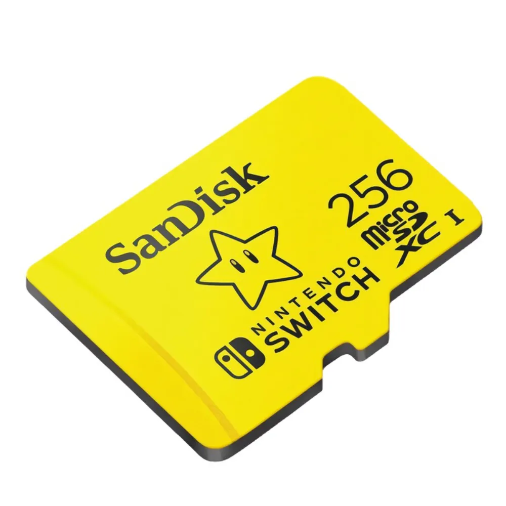 【SanDisk 晟碟】256G Nintendo SWITCH microSDXC U3 任天堂 專用記憶卡(100MB/s 原廠永久保固)