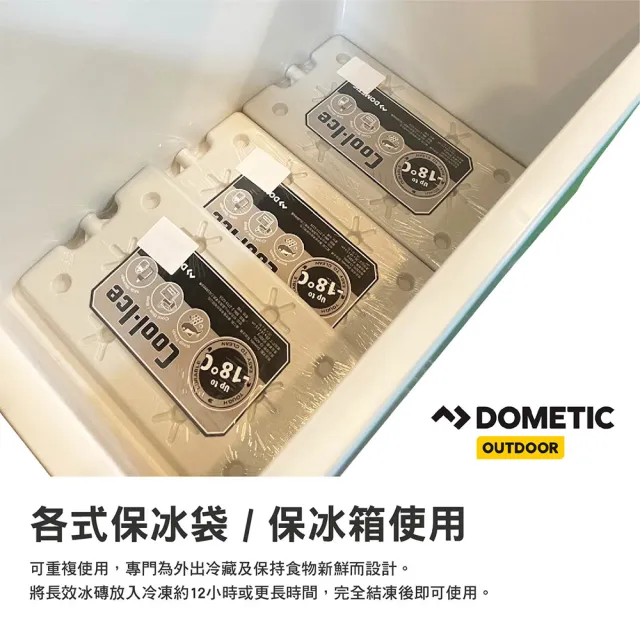 【Dometic】冰磚CI-420 三入組(冰塊 冰寶 保冰劑 冰桶 保冰袋 保冰箱 戶外 露營 逐露天下)