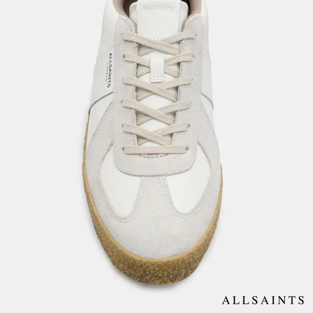 【ALLSAINTS】JAIMEE 牛皮底休閒鞋-白 M052FB(男款)