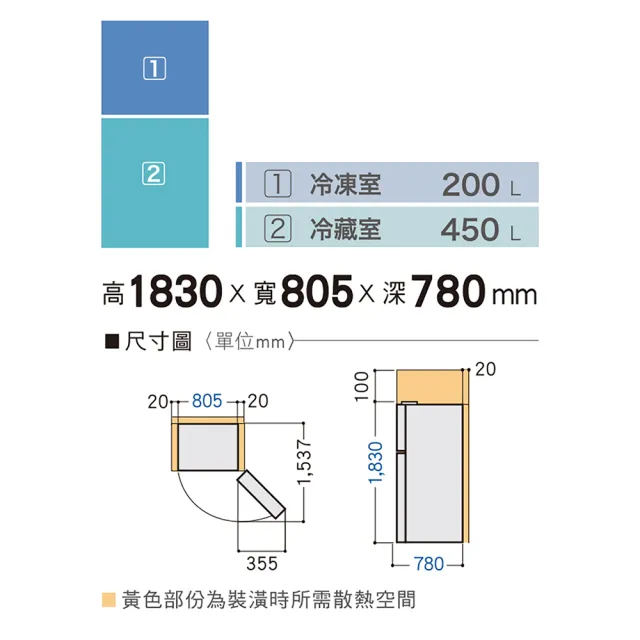 【Panasonic 國際牌】650公升新一級能效智慧節能雙門變頻冰箱-晶漾銀(NR-B651TV-S)