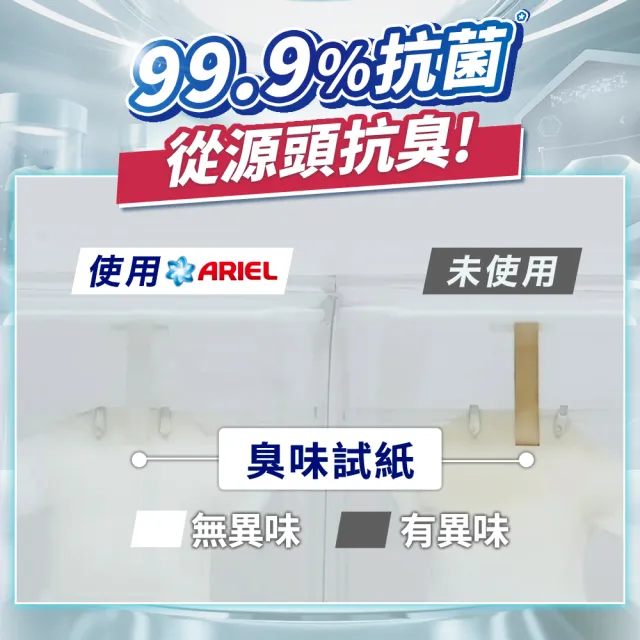 【ARIEL新誕生】超濃縮抗菌抗臭洗衣精 800g瓶裝x1(經典抗菌型 /室內晾衣型)