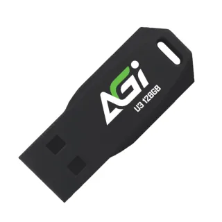 【AGI亞奇雷】UP138 128GB USB 3.2 Gen 1 隨身碟(黑色)