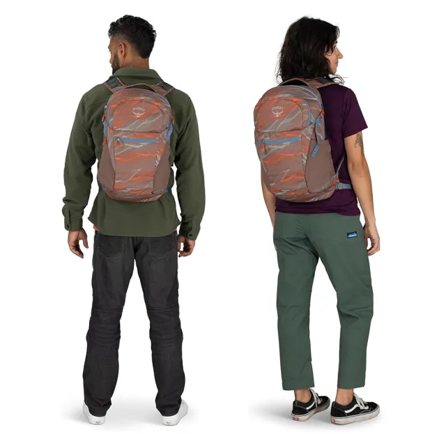 【Osprey】雙11 Daylite Plus 20 日常/旅行背包 深夜藍(多功能背包 通勤背包 運動後背包)