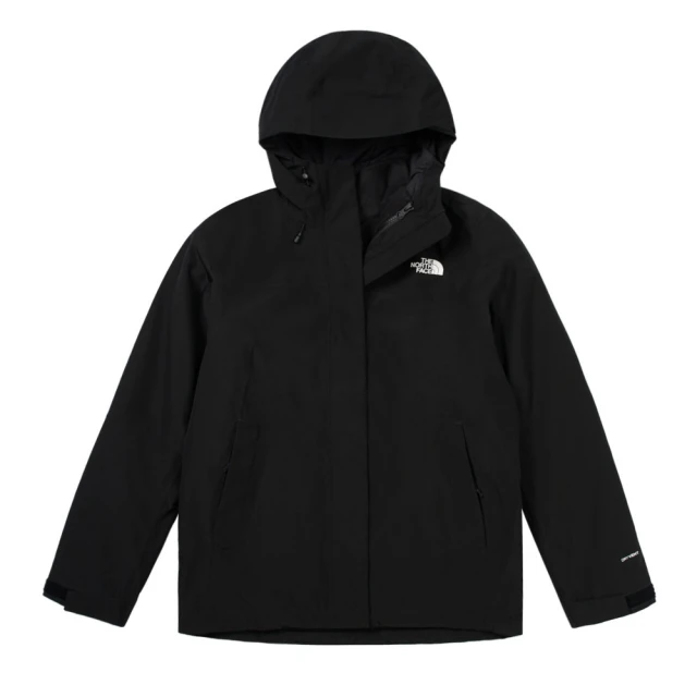 The North Face TNF 北臉 防風防潑水兩件式外套 W SANGRO FLEECE TRICLIMAT-AP女 黑(NF0A89Y3JK3)