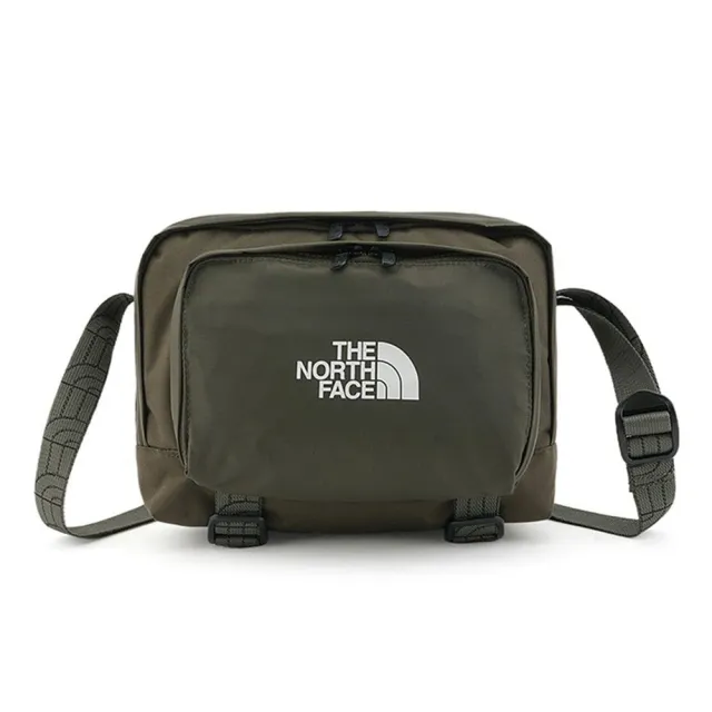 【The North Face】TNF 北臉 休閒 側背包 CITY SHOULDER BAG - AP 男 女 綠色(NF0A8AMV4FY)