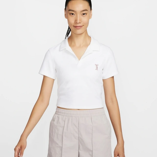 NIKE 耐吉 AS W NSW SS POLO TOP OPP1 女短袖POLO 短袖上衣 運動 白(HJ6852100)