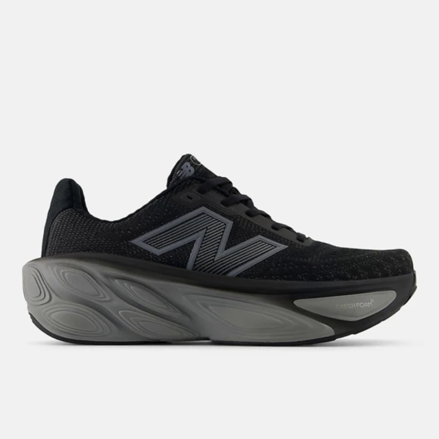 NEW BALANCE Fresh Foam X More V5 男 慢跑鞋 2E寬楦 緩震 黑灰(MMORLK5)