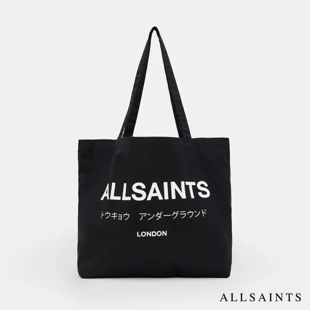 【ALLSAINTS】UNDERGROUND 托特包手提袋-黑 M170XB