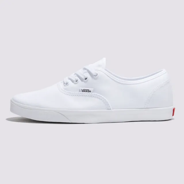 【VANS 官方旗艦】Authentic Lowpro 男女款白色滑板鞋