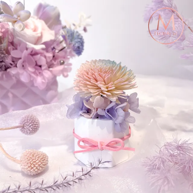 【Floral M】Unicorn彩虹香氛擴香花(擴香花/香氛花/花禮/香水精油/居家香氛/桌上裝飾/送禮)