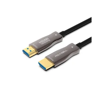 【POLYWELL】HDMI 2.0 AOC 光纖線 公對公 /10M