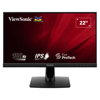 【ViewSonic 優派】VA2214-MH 22型 FHD 100Hz 薄邊框螢幕(IPS/HDMI/VGA/抗藍光/零閃頻/1ms)