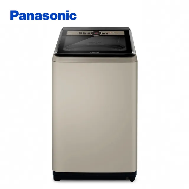 【Panasonic 國際牌】13公斤變頻直立式洗衣機-香檳金(NA-V130NZ-N)