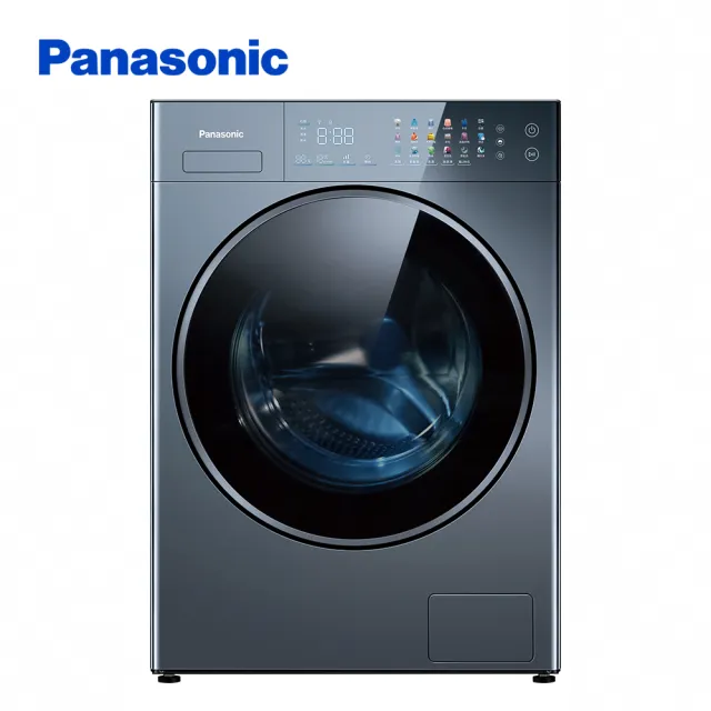 【Panasonic 國際牌】12公斤IoT智慧滾筒洗衣機-銀河藍(NA-VS120RW-B)