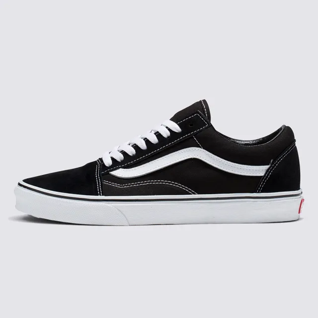 【VANS 官方旗艦】Old Skool 男女款黑白色滑板鞋/休閒鞋/帆布