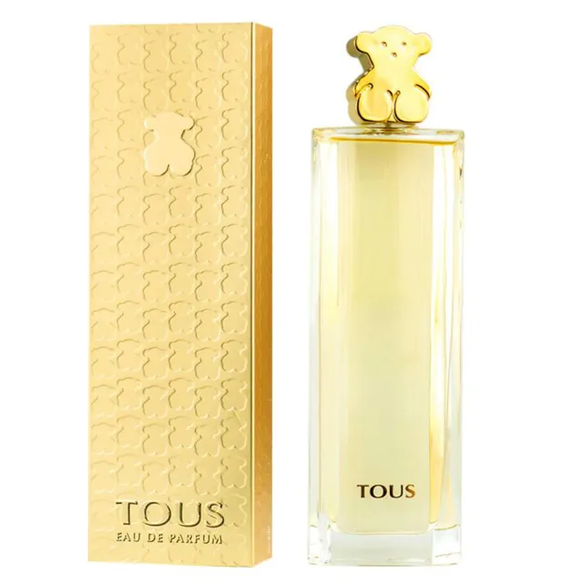 【TOUS】黃金小熊限量版中性淡香精 90ml(專櫃公司貨)