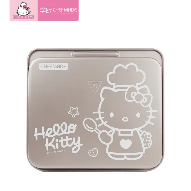 【HELLO KITTY】Hello Kitty 9.5吋不沾烤盤（附烤架）(不沾烤盤)