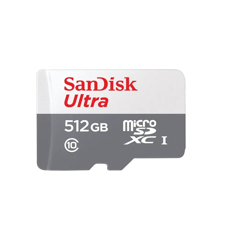 【SanDisk 晟碟】全新版 512GB Ultra MicroSD C10 UHS-I 記憶卡(最高讀取 100MB/s 原廠7年保固)