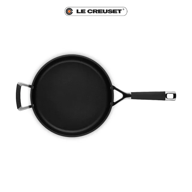 【Le Creuset】TNS 單柄單耳深煎鍋-附蓋26cm