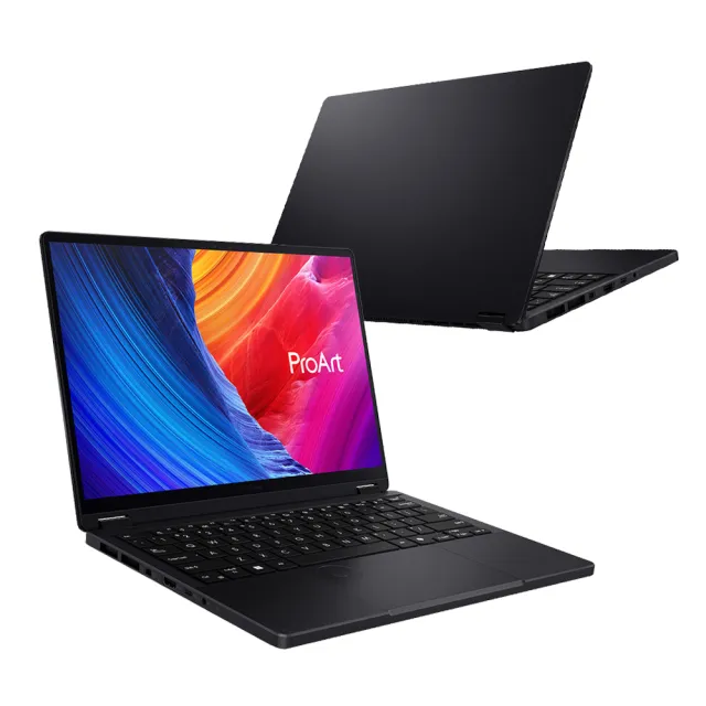 【ASUS】1TB外接SSD組★13.3吋Ryzen AI 9 RTX4060翻轉觸控筆電(ProArt PX13 HN7306WV/HX370/32G/1TB/W11/3K