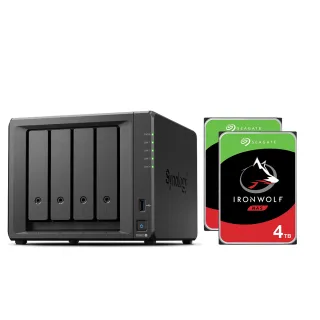 【Synology 群暉科技】搭希捷 4TB x2 ★ DS923+ 4Bay NAS 網路儲存伺服器