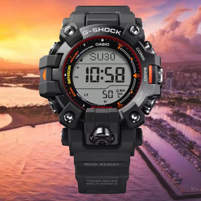 CASIO 卡西歐 G-SHOCK Master of G陸地 泥人 太陽能 防塵防泥電波錶(GW-9500MEC-1)