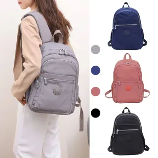 【VIVI SECRET】雙11 輕量防潑水多隔層後背包(防水包 4色)
