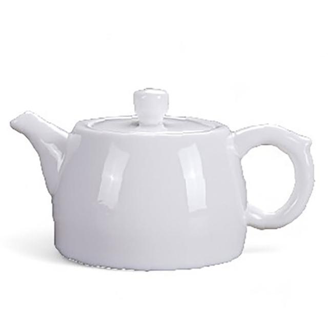 【美味好伙伴】羊脂玉瓷井欄壺(高白瓷 茶具 茶壺 泡茶壺 茶杯)