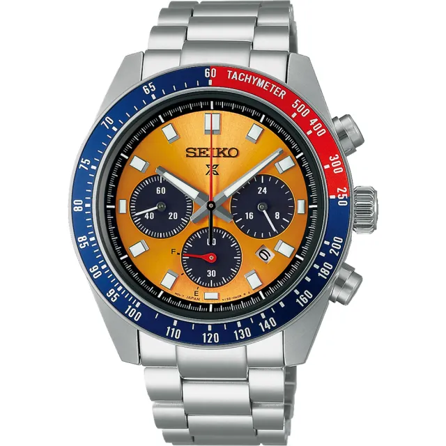 【SEIKO 精工】Prospex Speedtimer 太陽能三眼計時手錶 錶 生日禮 送禮(SSC947P1/V192-0AH0Y)