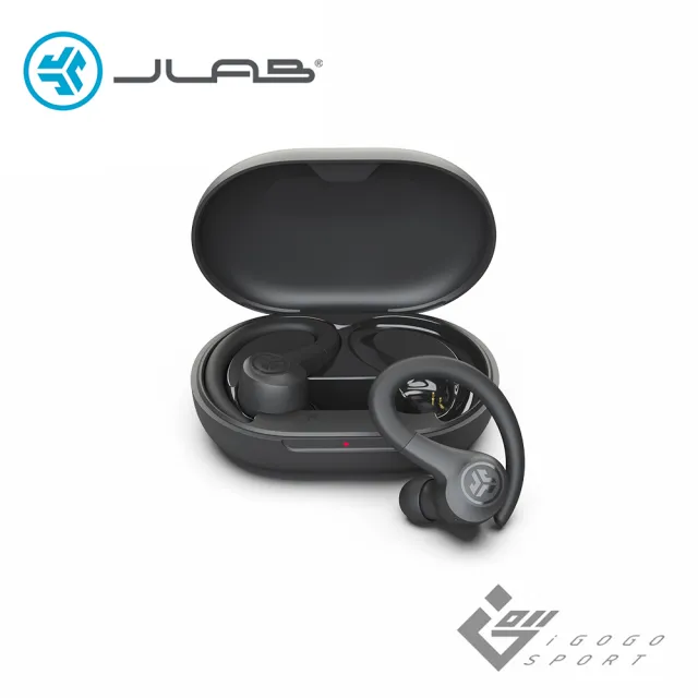 【JLab】Go Sport+真無線藍牙耳機(Type-C 專屬APP 快速連線 續航力強)