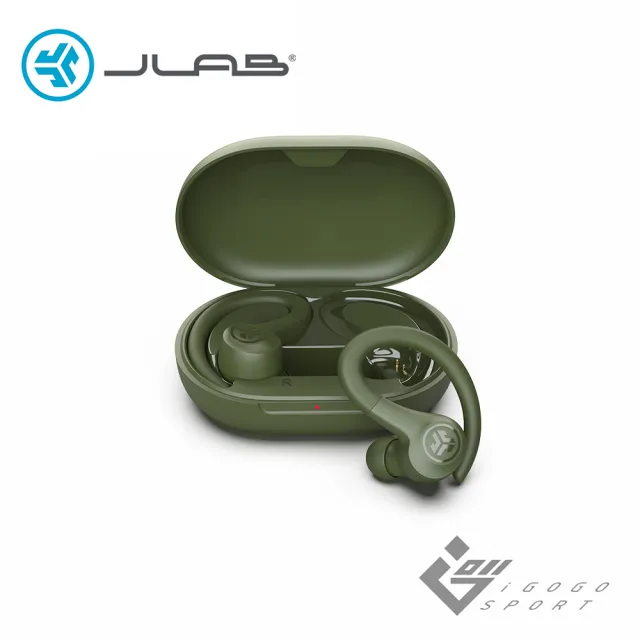 【JLab】Go Sport+真無線藍牙耳機(Type-C 專屬APP 快速連線 續航力強)