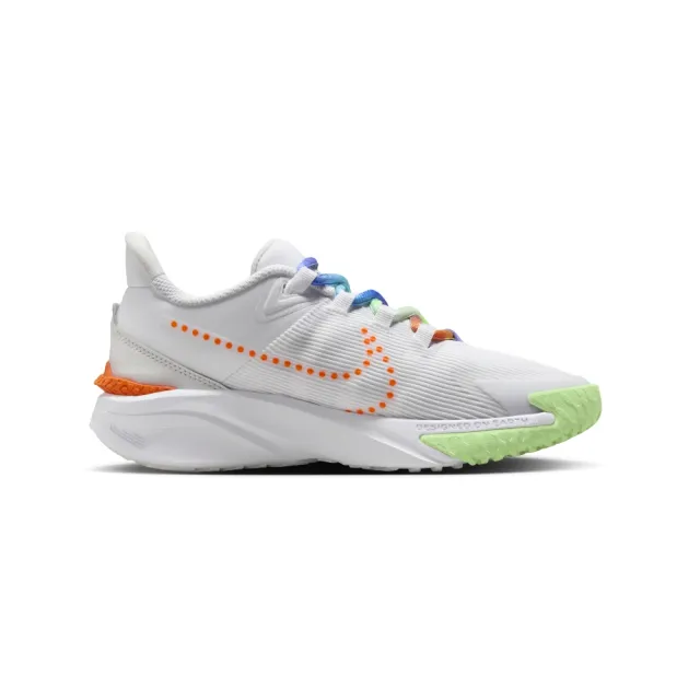 【NIKE 耐吉】STAR RUNNER 4 NN SE GS  大童鞋 女鞋 休閒鞋 慢跑鞋 白色(FN4979100)