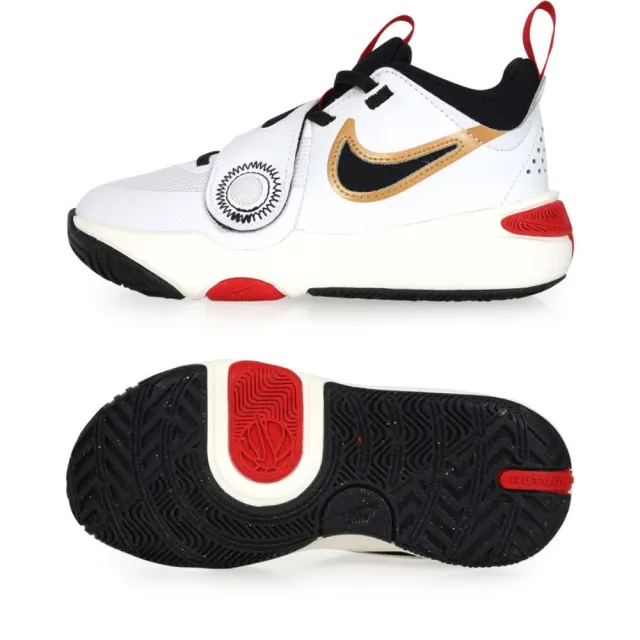 【NIKE 耐吉】17-22CM_TEAM HUSTLE D 11-PS 男中童籃球鞋-運動(DV8994-104)