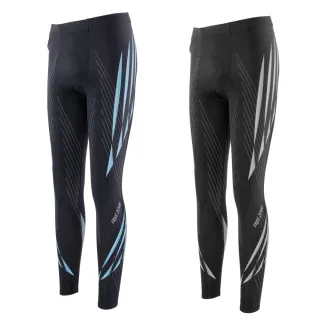 【FREEZONE】現貨 流線印花輕量無縫壓力長褲 男款-FZ800型(緊身機能壓縮/運動瑜珈/慢跑登山/健身重訓)