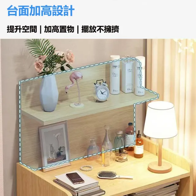 【E家工廠】床頭櫃 雙抽床頭櫃 床邊櫃 收納櫃 床邊桌 收納櫃 抽屜櫃(304-雙抽床頭櫃（賽杉木色）)