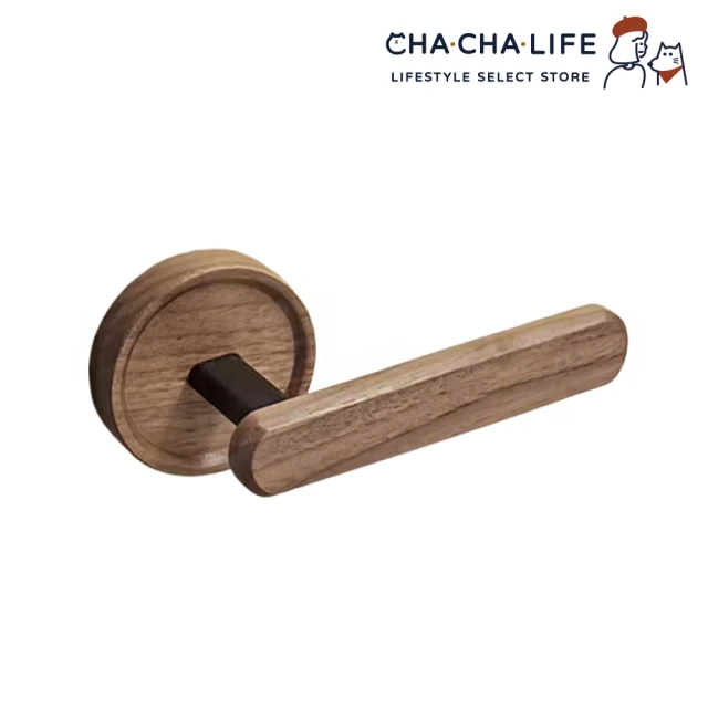 CHA-CHA-LIFE 恰恰生活 胡桃木髮圈收納架(免釘鑽)