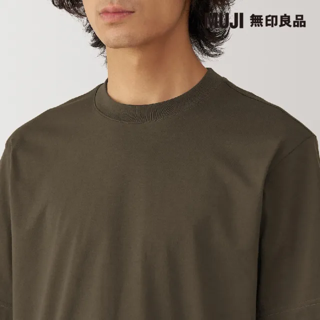 【MUJI 無印良品】男天竺圓領短袖T恤(共10色)