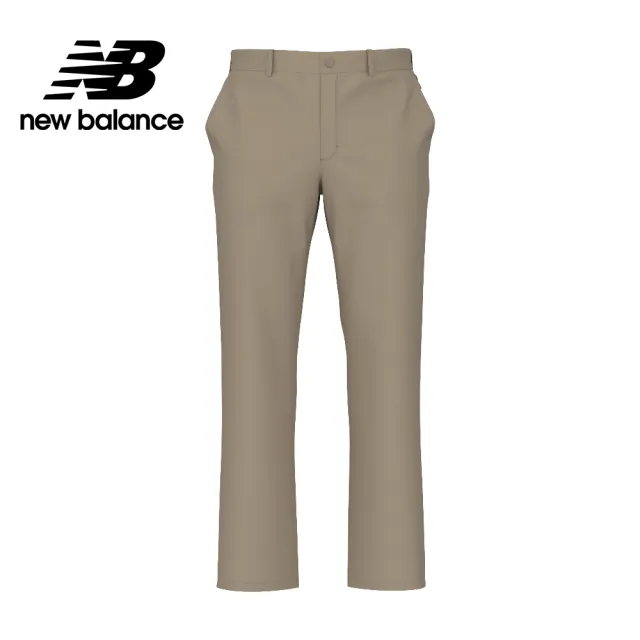 【NEW BALANCE】NB 挺版直筒長褲_男性_黑/卡其色任選_MP43560BK_MP43560SOT(美版 版型偏大)