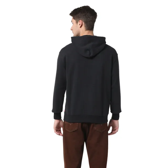 【LEVIS】SILVERTAB銀標系列 男款舒適版長袖帽Tee 熱賣單品 38479-0342