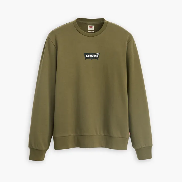 【LEVIS】男款長袖大學Tee / Batwing LOGO 熱賣單品 38423-0104