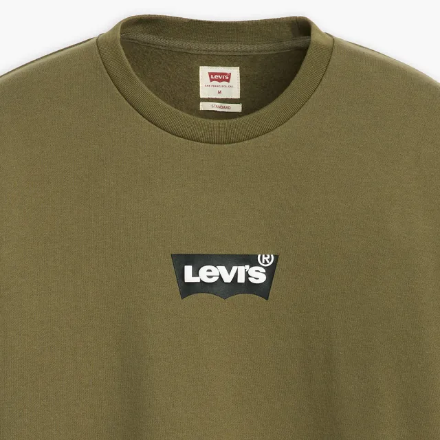 【LEVIS】男款長袖大學Tee / Batwing LOGO 熱賣單品 38423-0104