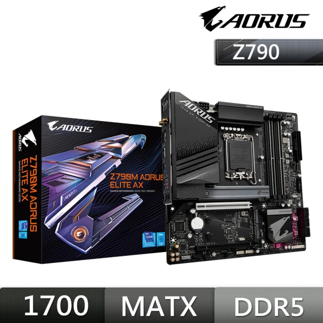 GIGABYTE 技嘉 Z790M AORUS ELITE AX Intel主機板